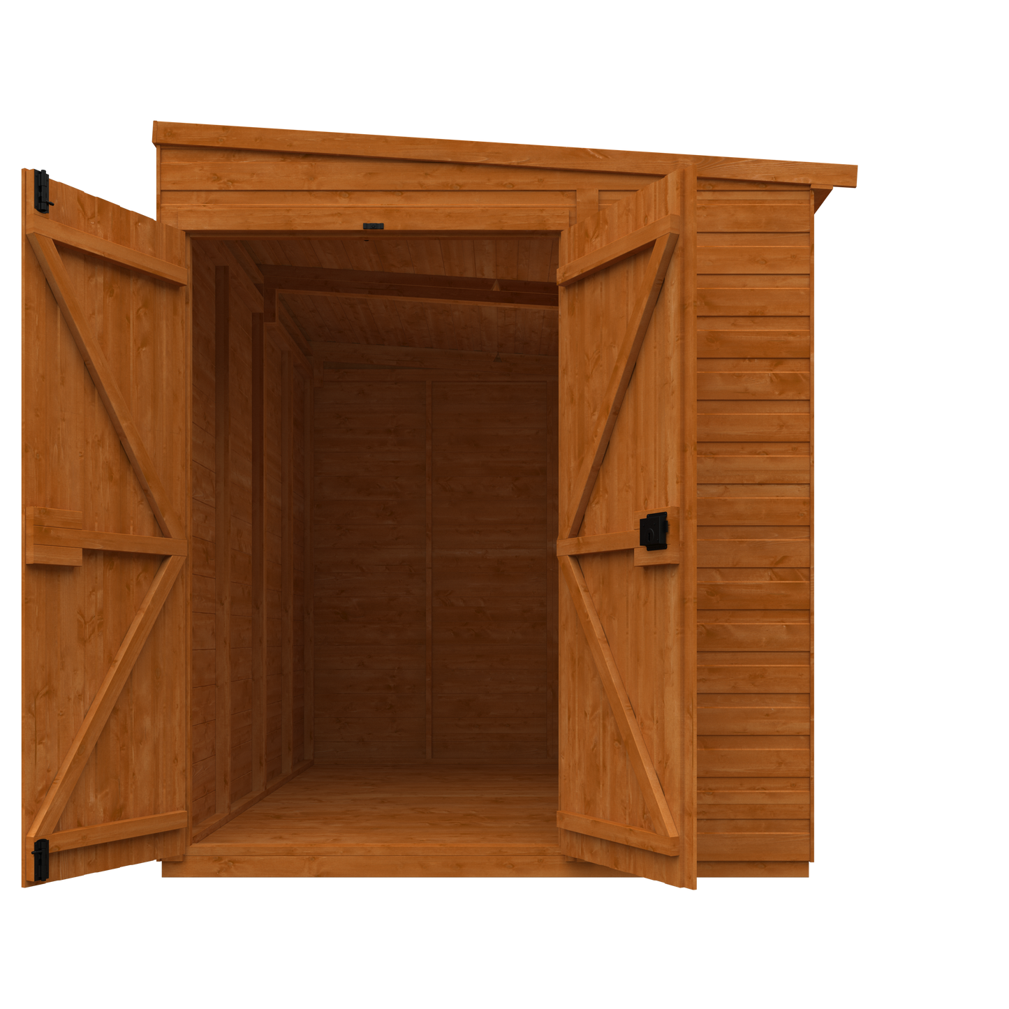 Your Choice Pent Windowless Wooden Garden Shed - Various Sizes Available