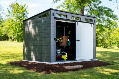 Suncast Modernist Barn Door Shed