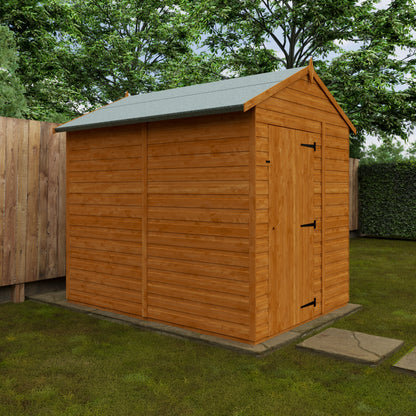 Your Choice Apex Windowless Wooden Garden Shed - Various Sizes Available