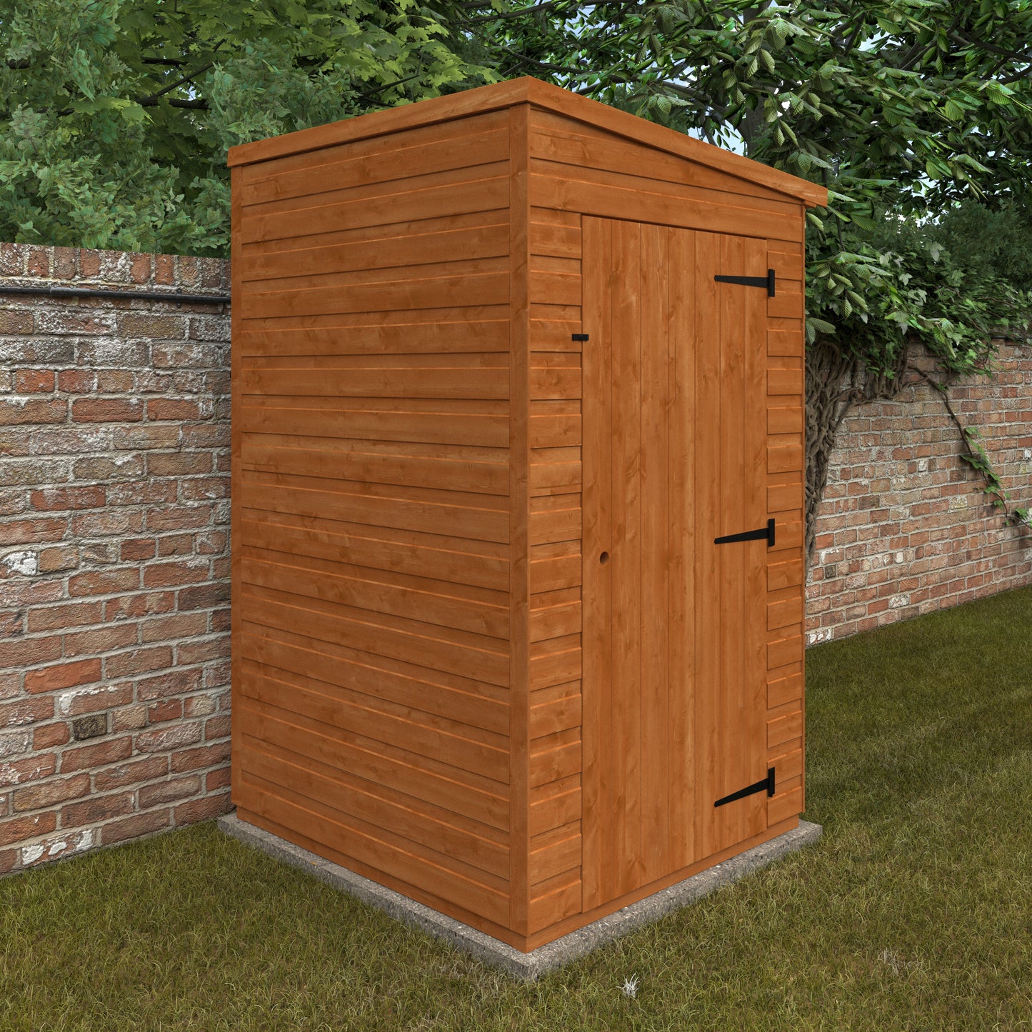Your Choice Pent Windowless Wooden Garden Shed - Various Sizes Available