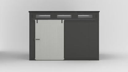 Suncast Modernist Barn Door Shed