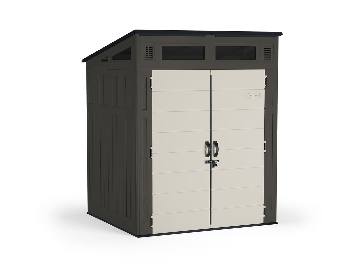Suncast Modernist™ Storage Shed 6 ft. x 5 ft. - Peppercorn