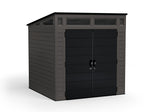 Load image into Gallery viewer, Suncast Modernist™ Storage Shed 7 ft. x 7 ft. - Peppercorn
